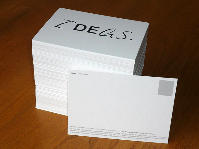 Ian Whittlesea IDEAS